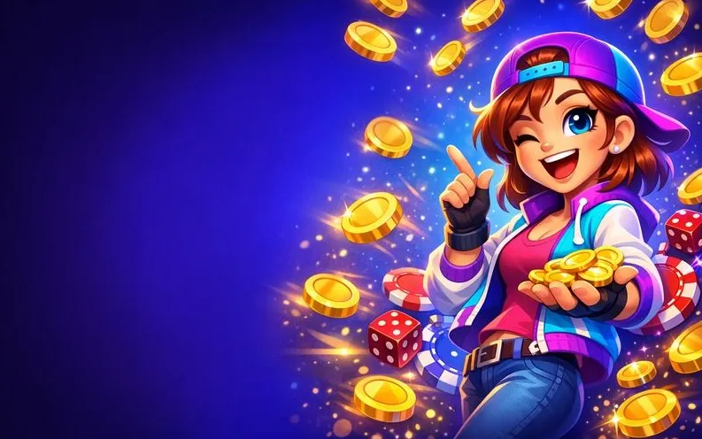 Hustles Casino home page banner